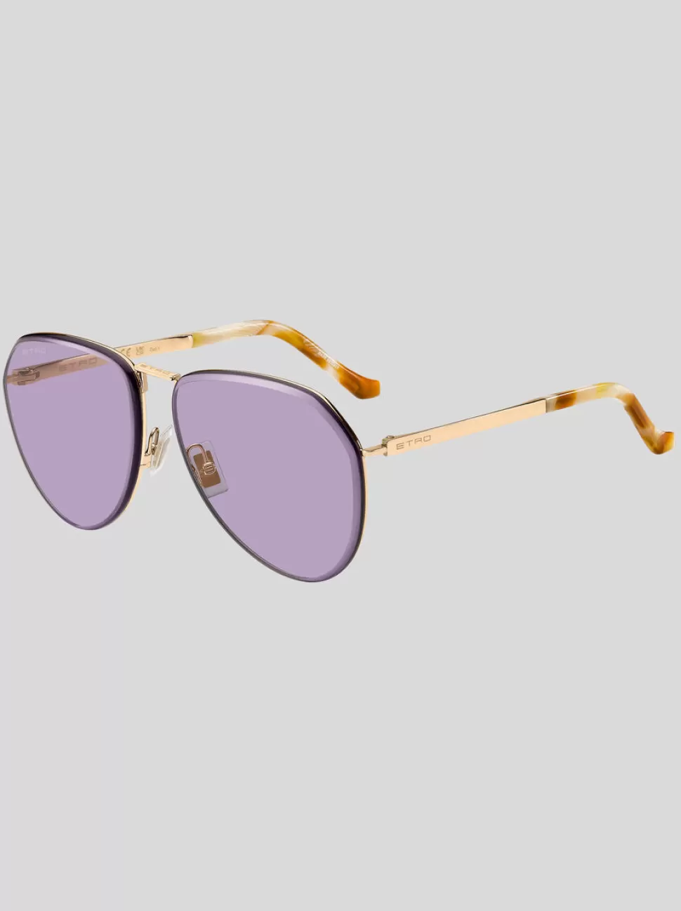 Damen ETRO LUXURY METAL SONNENBRILLE
